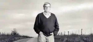 Larry McMurtry speaking at a literary event or interview.